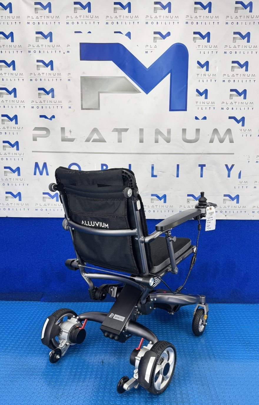 ProLite Alluvium Portable 4mph Folding Powerchair Wheelchair 2931