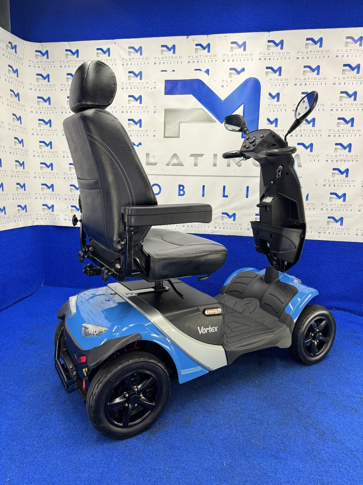 Used Electric Mobility Scooter Rascal Vortex Sport Road Legal heavy Duty 8mph