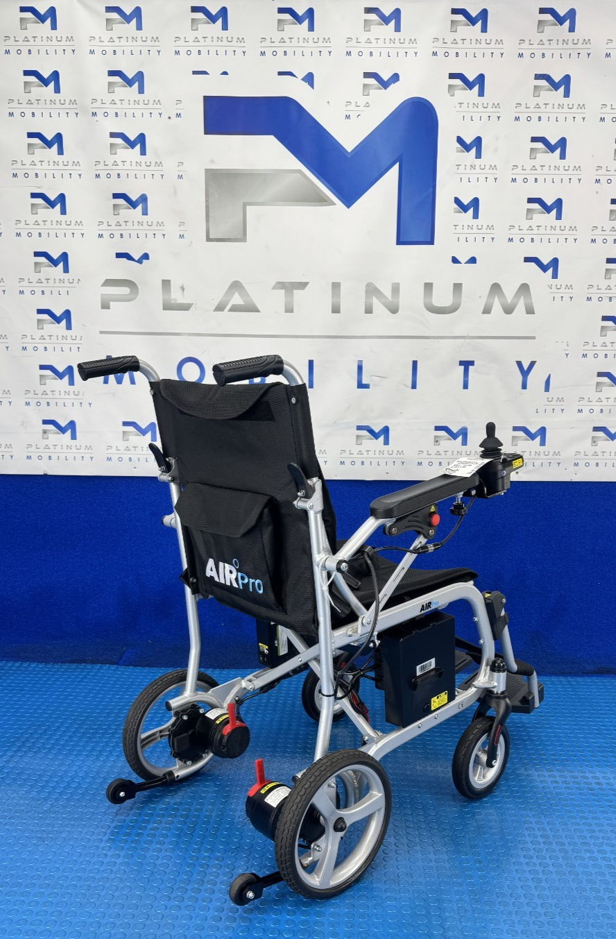 MONARCH AIR PRO LIGHTWEIGHT FOLDING POWERCHAIR 12.5KG TRAVEL 2486