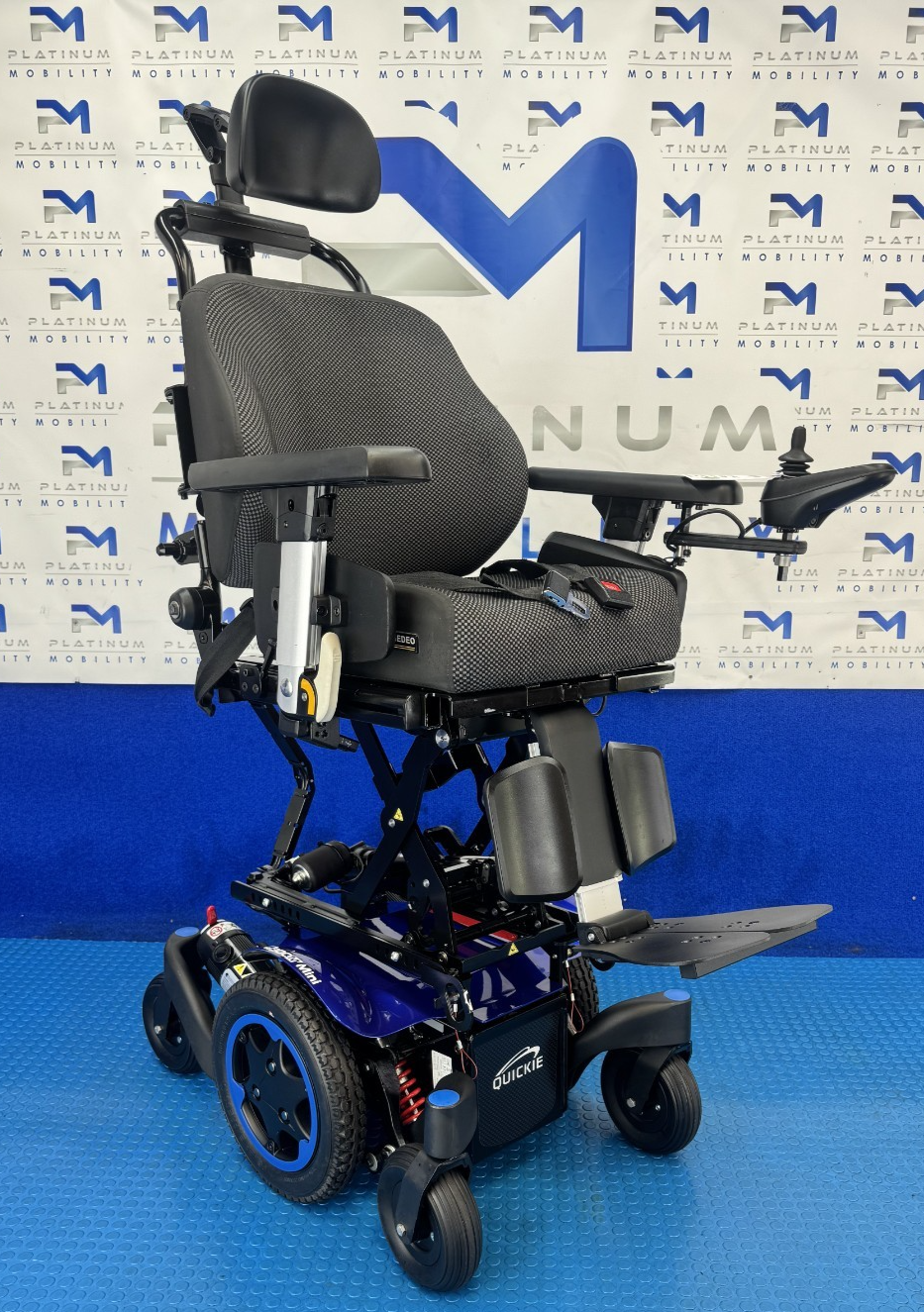 Sunrise Quickie Q300M Powerchair 4 mph Riser, Tilt Electric Wheelchair 2377
