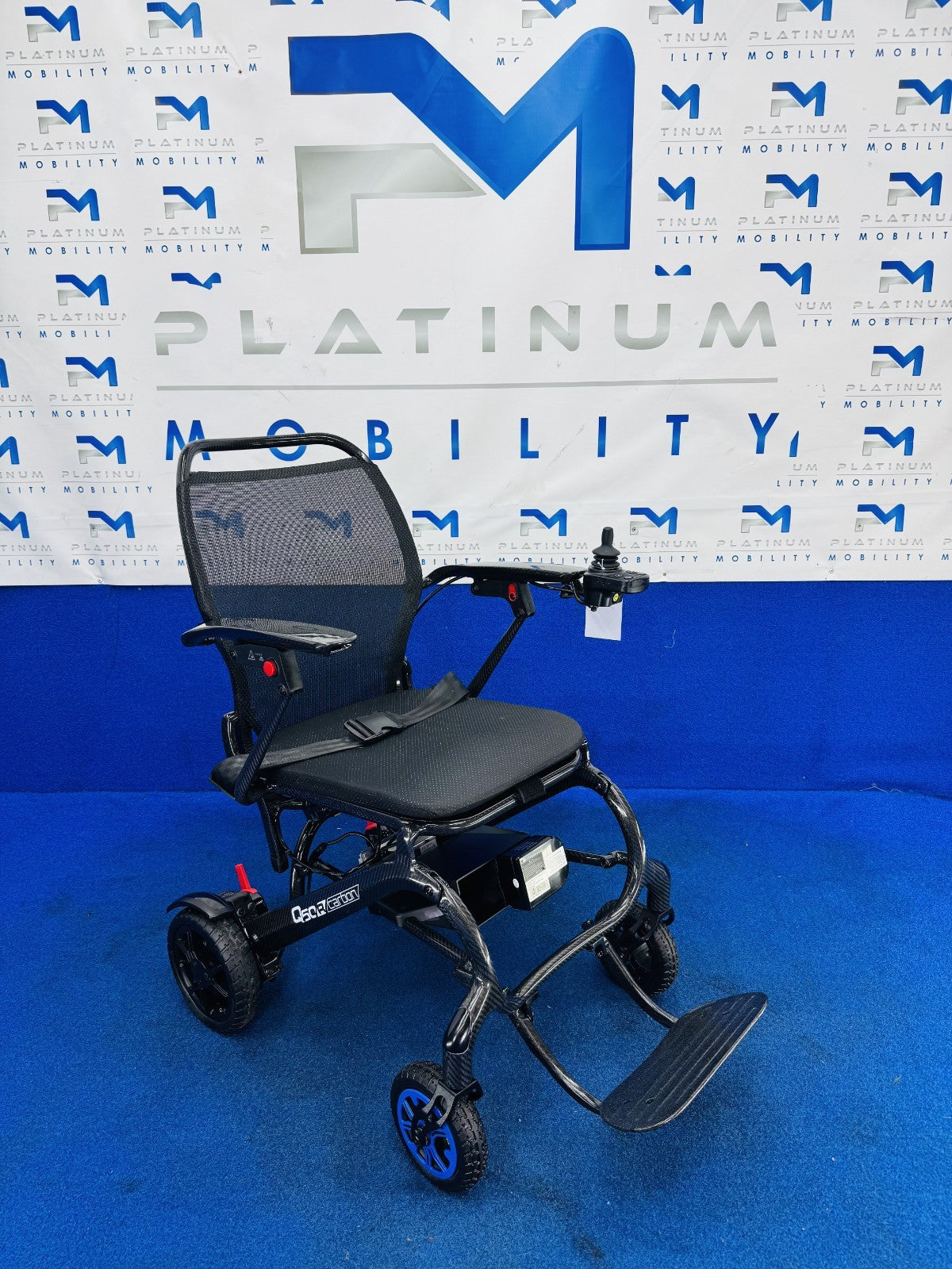 Sunrise QUICKIE Q50R CARBON FIBRE ELECTRIC POWERCHAIR FOLDING 4MPH 1777