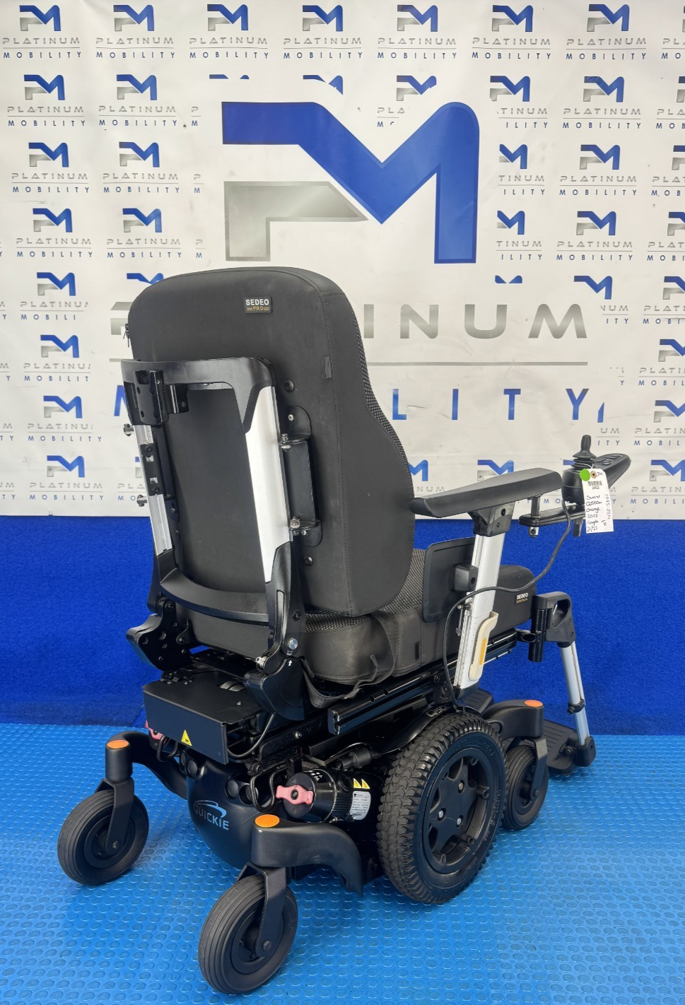 SUNRISE QUICKIE Q500M 4MPH ELECTRIC WHEELCHAIR RISER TILT POWERCHAIR 2453