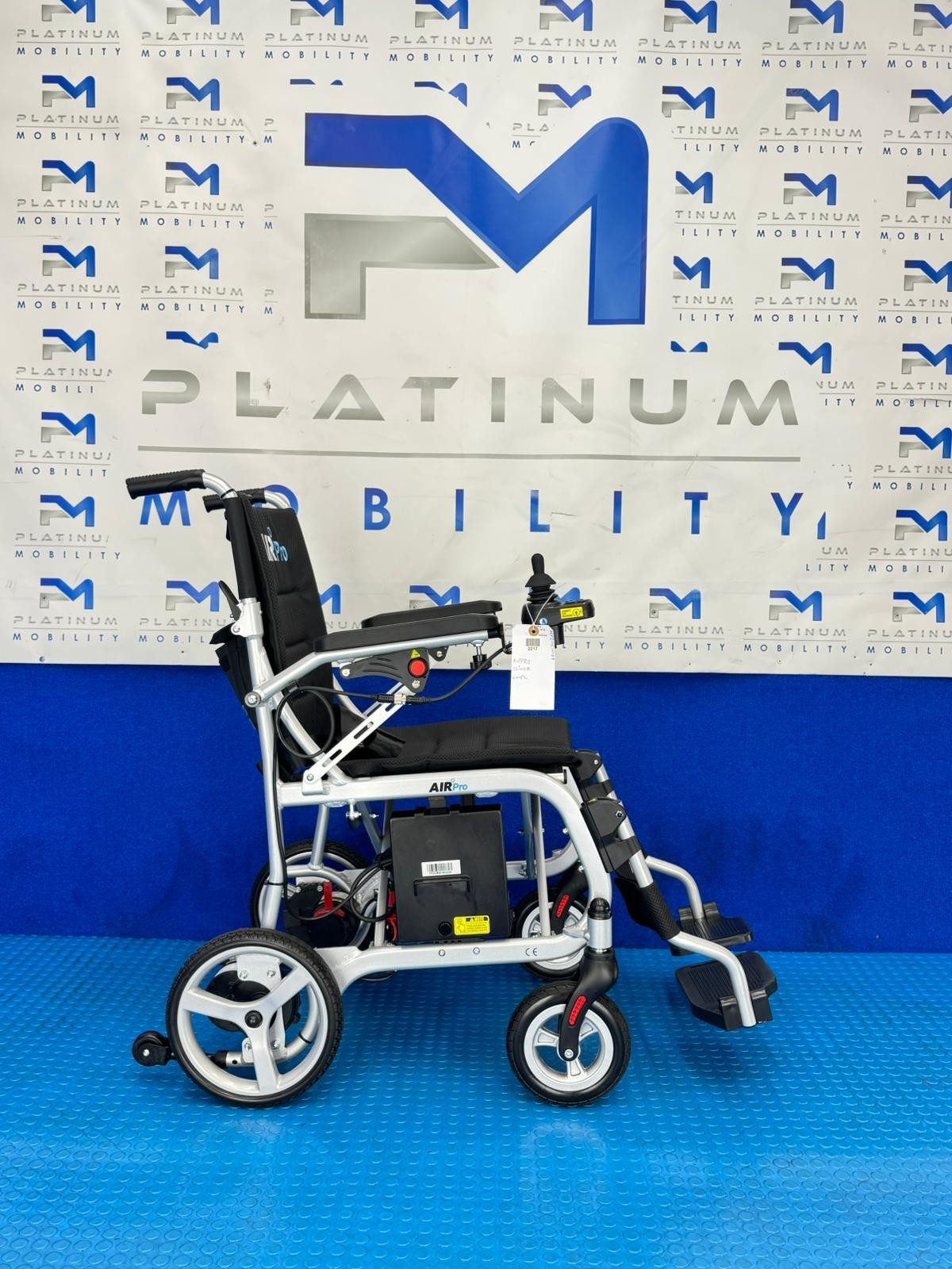 MONARCH AIR PRO LIGHTWEIGHT FOLDING POWERCHAIR 12.5KG TRAVEL REF 2217