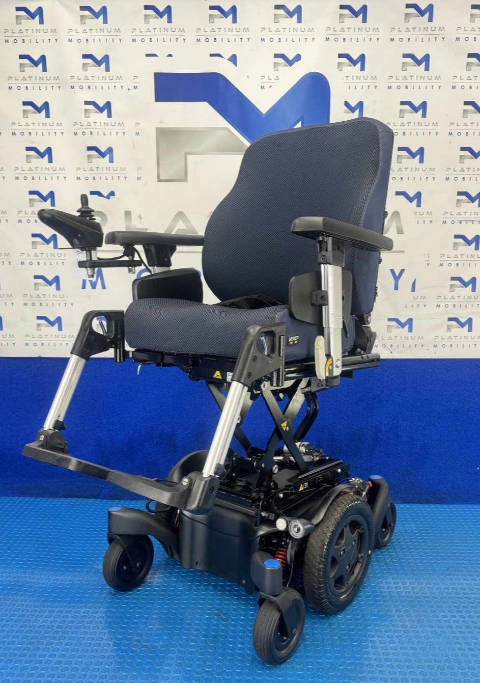 SUNRISE QUICKIE Q500M 6MPH ELECTRIC WHEELCHAIR RISER TILT POWERCHAIR 2384
