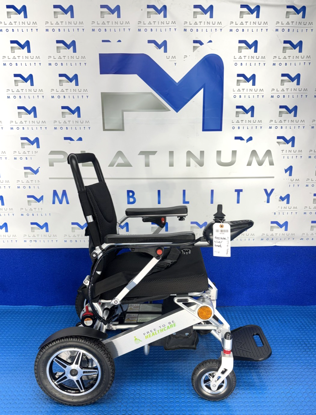 Free To Be Healthcare Folding wheelchair Lithium Battery 4mph 4190
