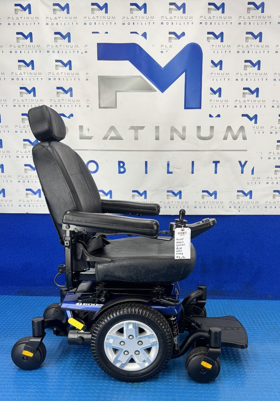 Pride Jazzy 600 ES Electric Wheelchair 4mph New Batteries 2375