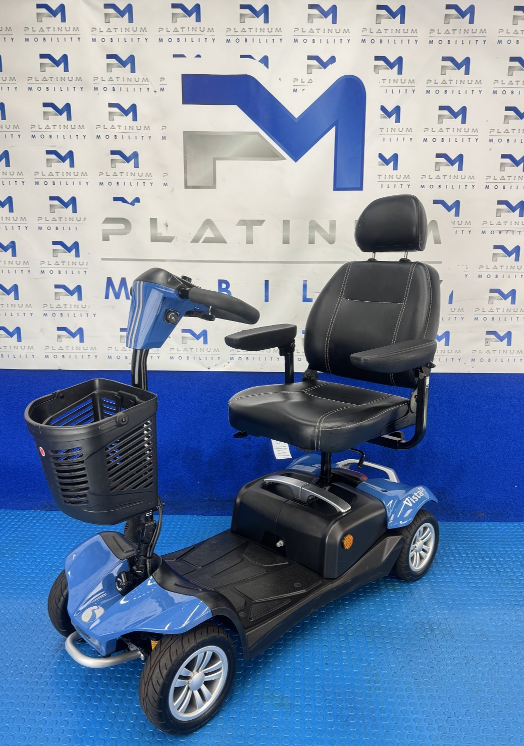 Rascal Vista DX Mobility Scooter New Batteries Solid Tyres 2403