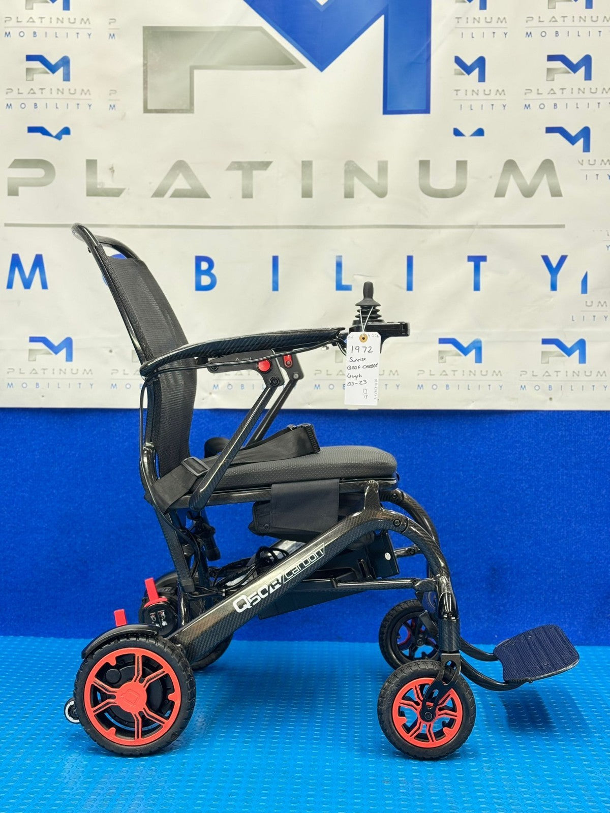 Sunrise Quickie Q50R Carbon Fibre Electric Wheelchair Powerchair 4MPH 1792