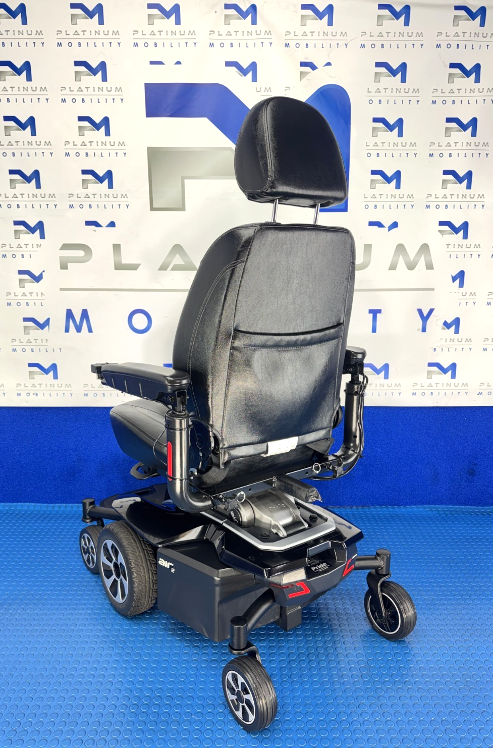 Pride Jazzy Air 2.0 Power Chair Electric Wheelchair with Electric Seat Lift 4130
