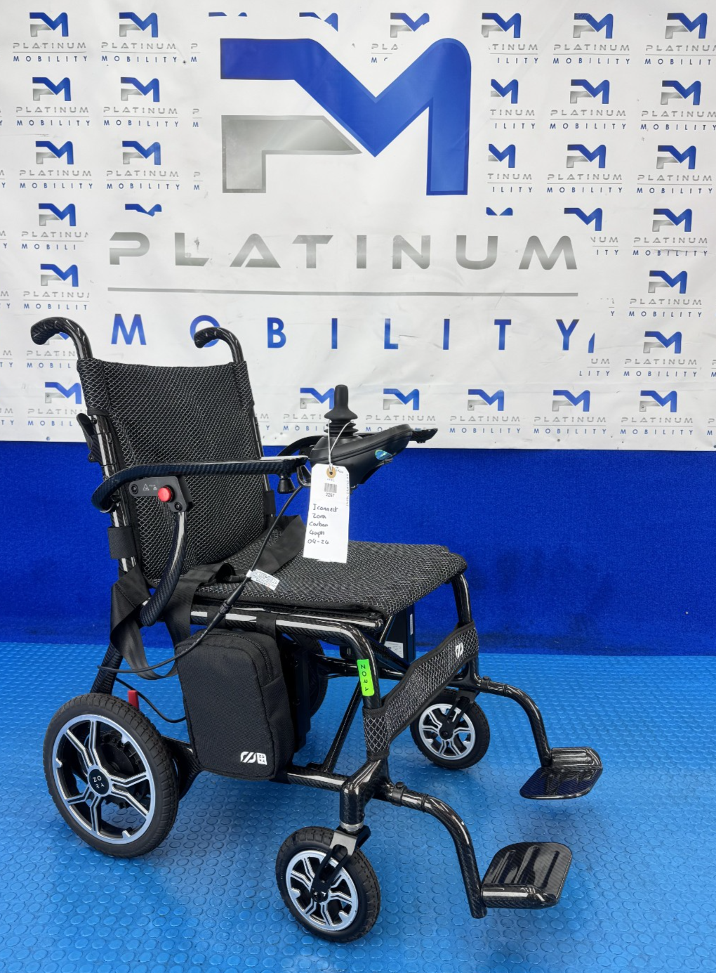 ICONNECT ZORA CARBON Folding Lightweight Powerchair  2267