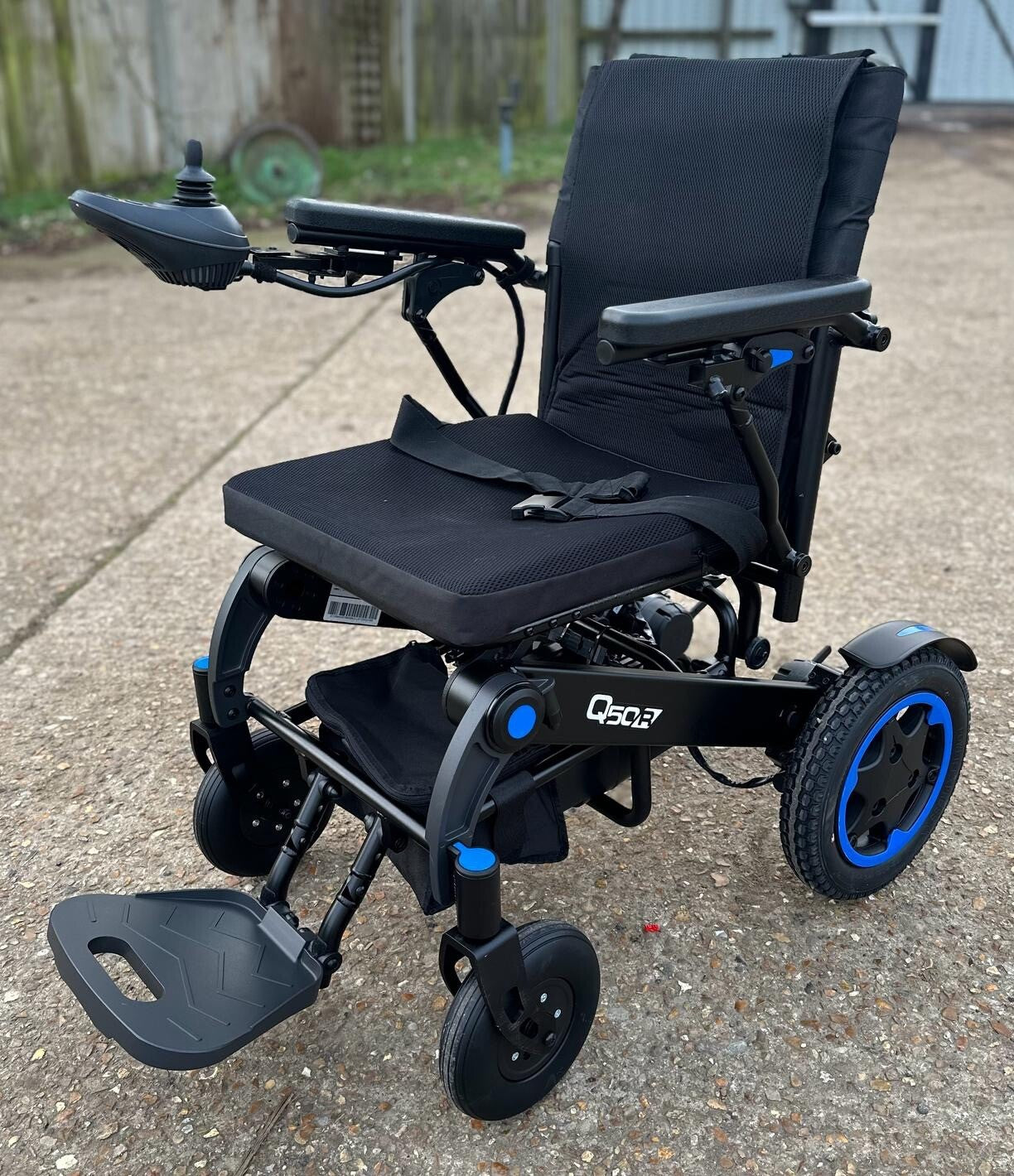 QUICKIE Q50R FOLDING 4MPH FOLDING TRANSPORTABLE ELECTRIC POWERCHAIR SCOOTER W...