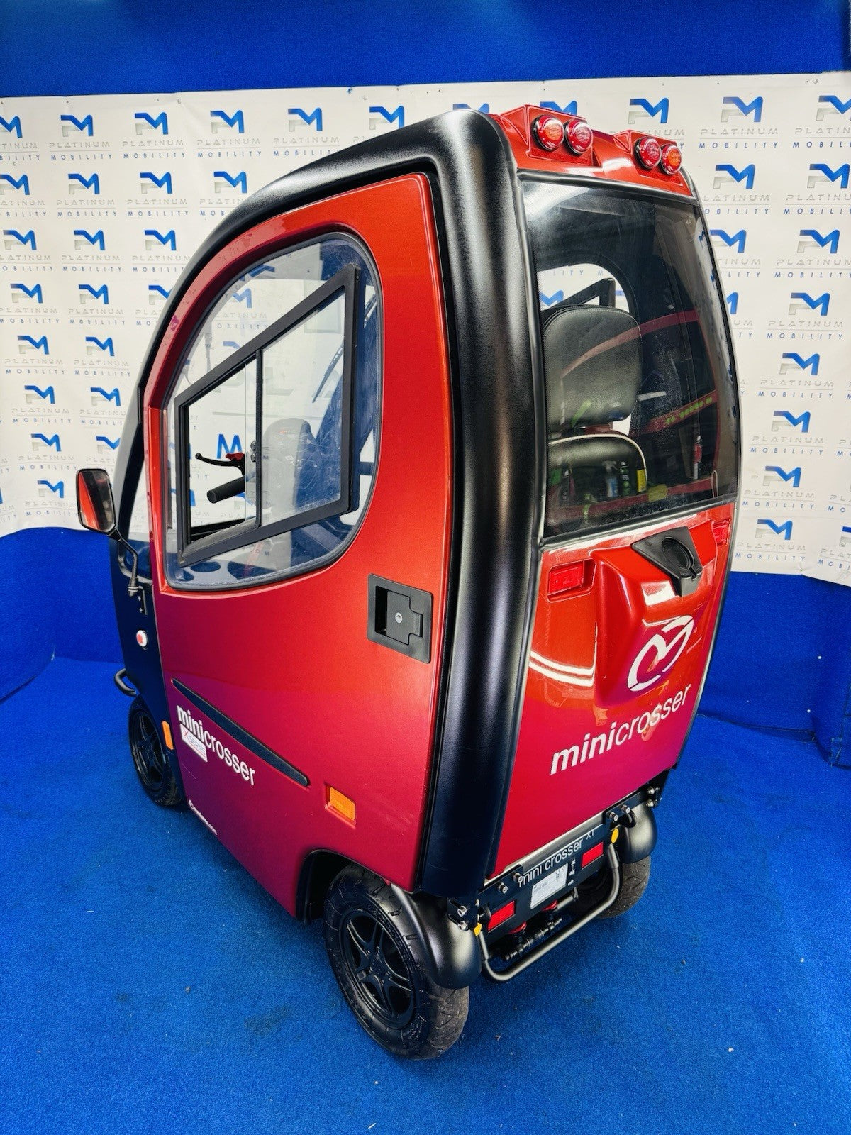 MINI CROSSER X1 CABIN CAR 8MPH ROAD LEGAL MOBILITY SCOOTER LARGE