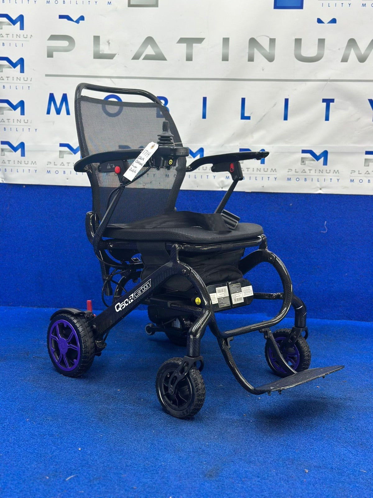 Sunrise QUICKIE Q50R CARBON FIBRE ELECTRIC POWERCHAIR FOLDING 4MPH