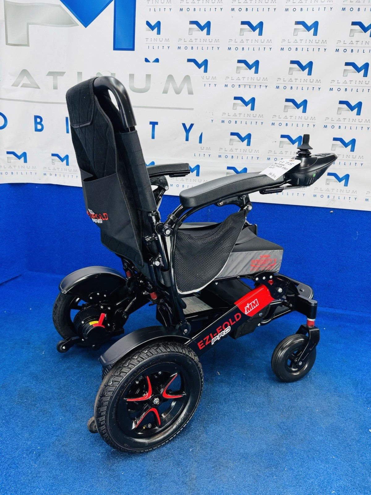 Monach Ezi-FOLD 4 MPH PRO FOLDING ELECTRIC WHEELCHAIR MOBILITY POWERCHAIR 1175