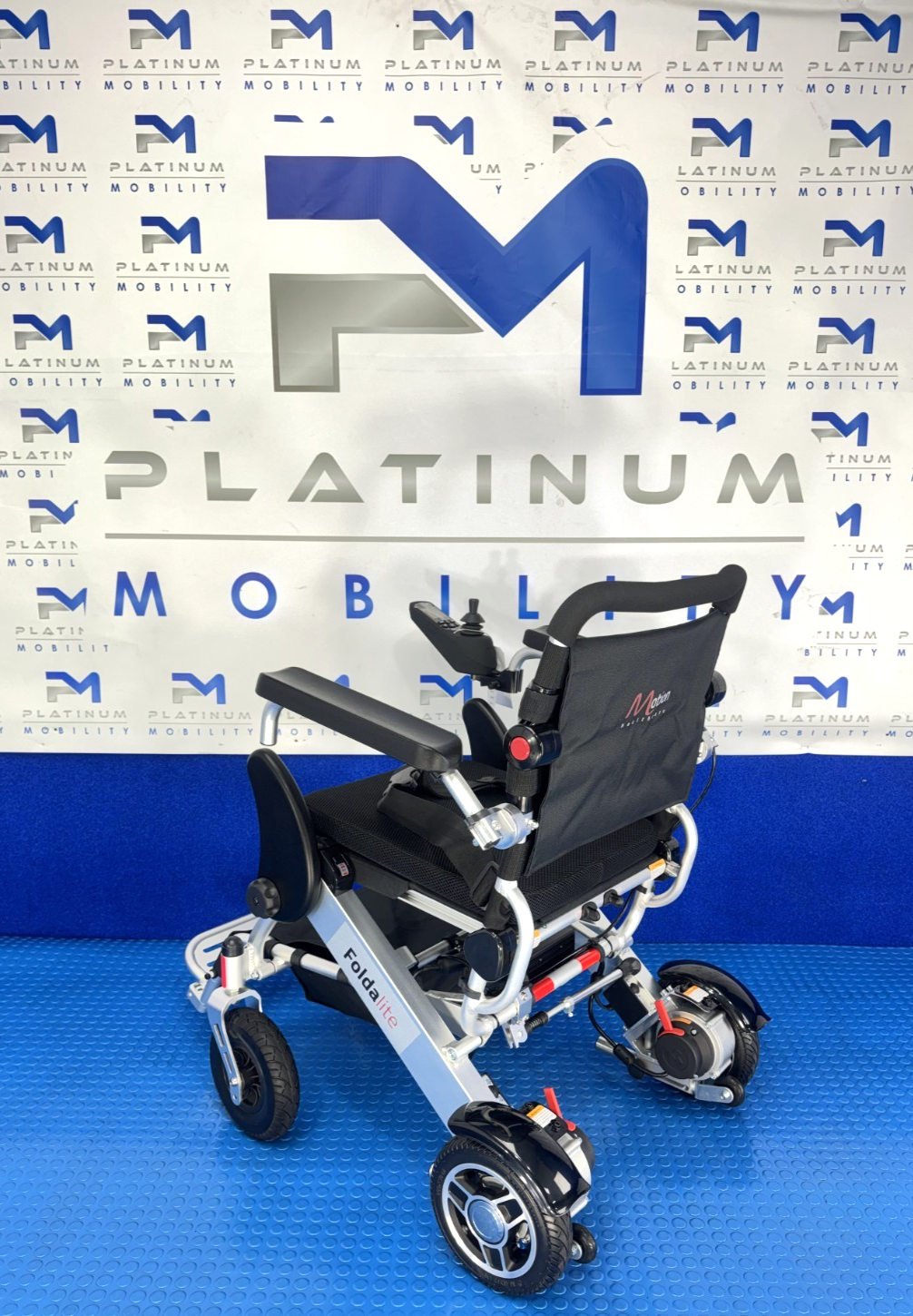 Motion Foldalite Folding Wheelchair 4Mph New Open Box 2722
