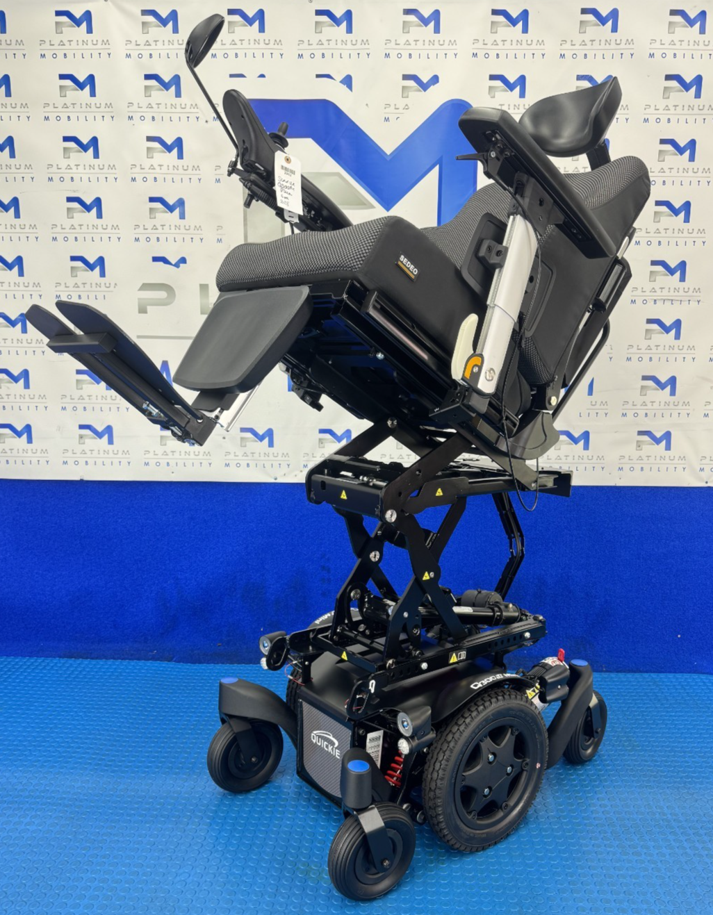 2025 Sunrise Quickie Q300M Powerchair 6 mph Riser, Tilt Electric Wheelchair 2912