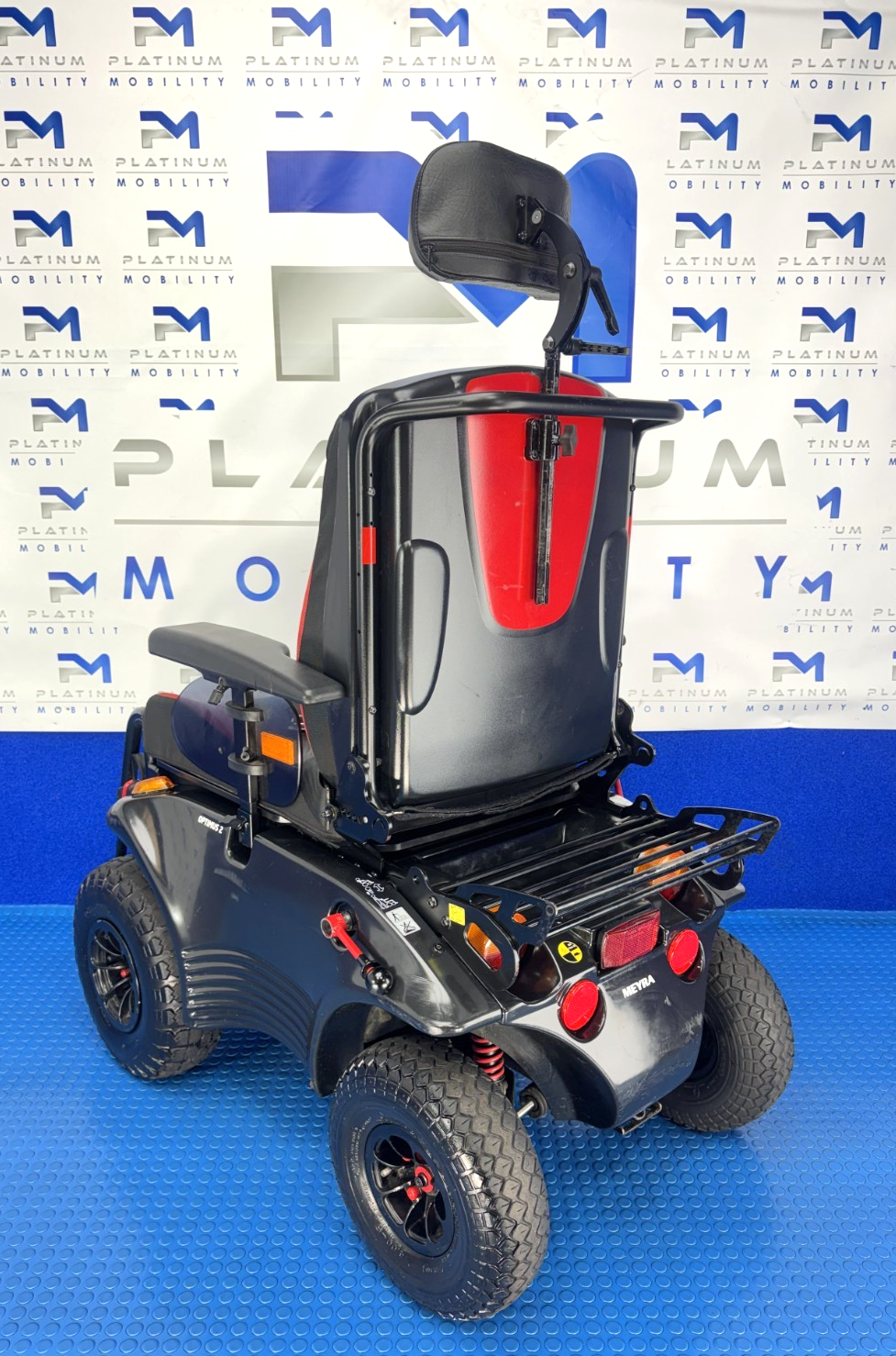 Meyra Optimus 2 FWD New Batteries, Air Tyres No VAT 6mph Wheelchair 4097