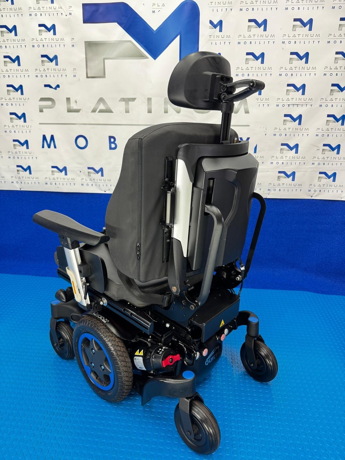 Sunrise Quickie Q500 M Powerchair – 6mph Riser Recline Electric Wheelchair 1875