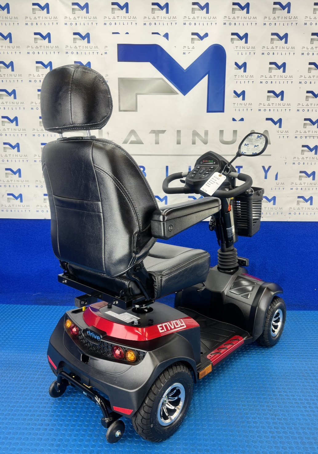 2026 Drive Envoy 8 Plus Mobility Scooter, New Batteries, Air Tyres, 8mph 2435