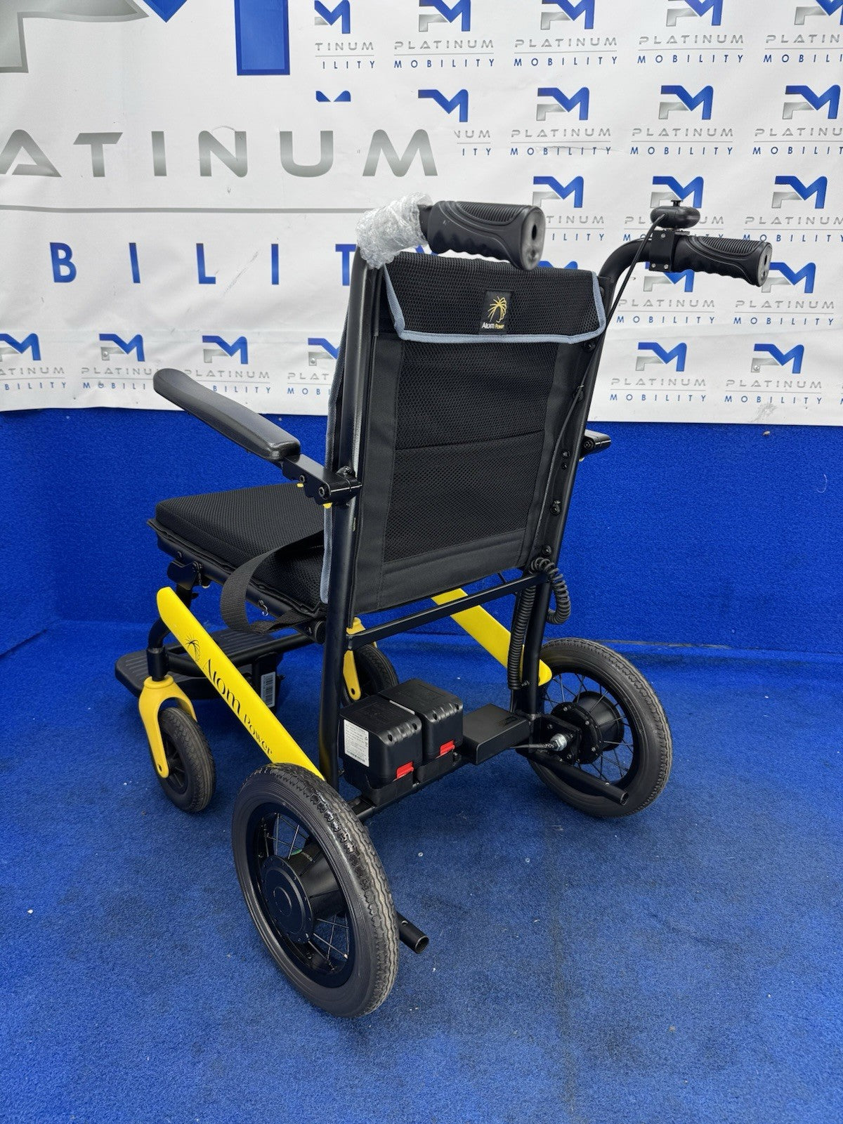 Atom Powerchair ATTENDENT Lightweight Lithium Folding Electric Wheelchair 13.2kg