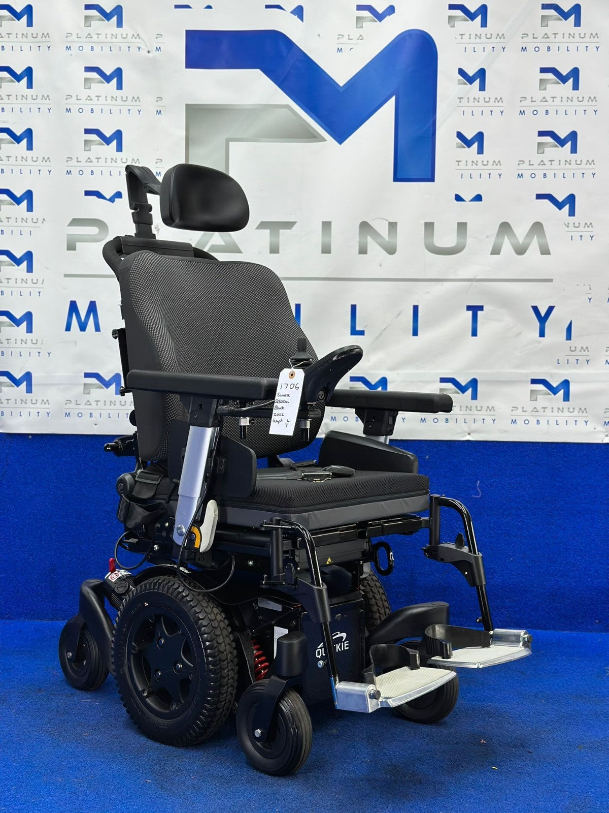 Quickie Q300M Mini Powerchair 4 mph Riser Electric Wheelchair by Sunrise (1706)