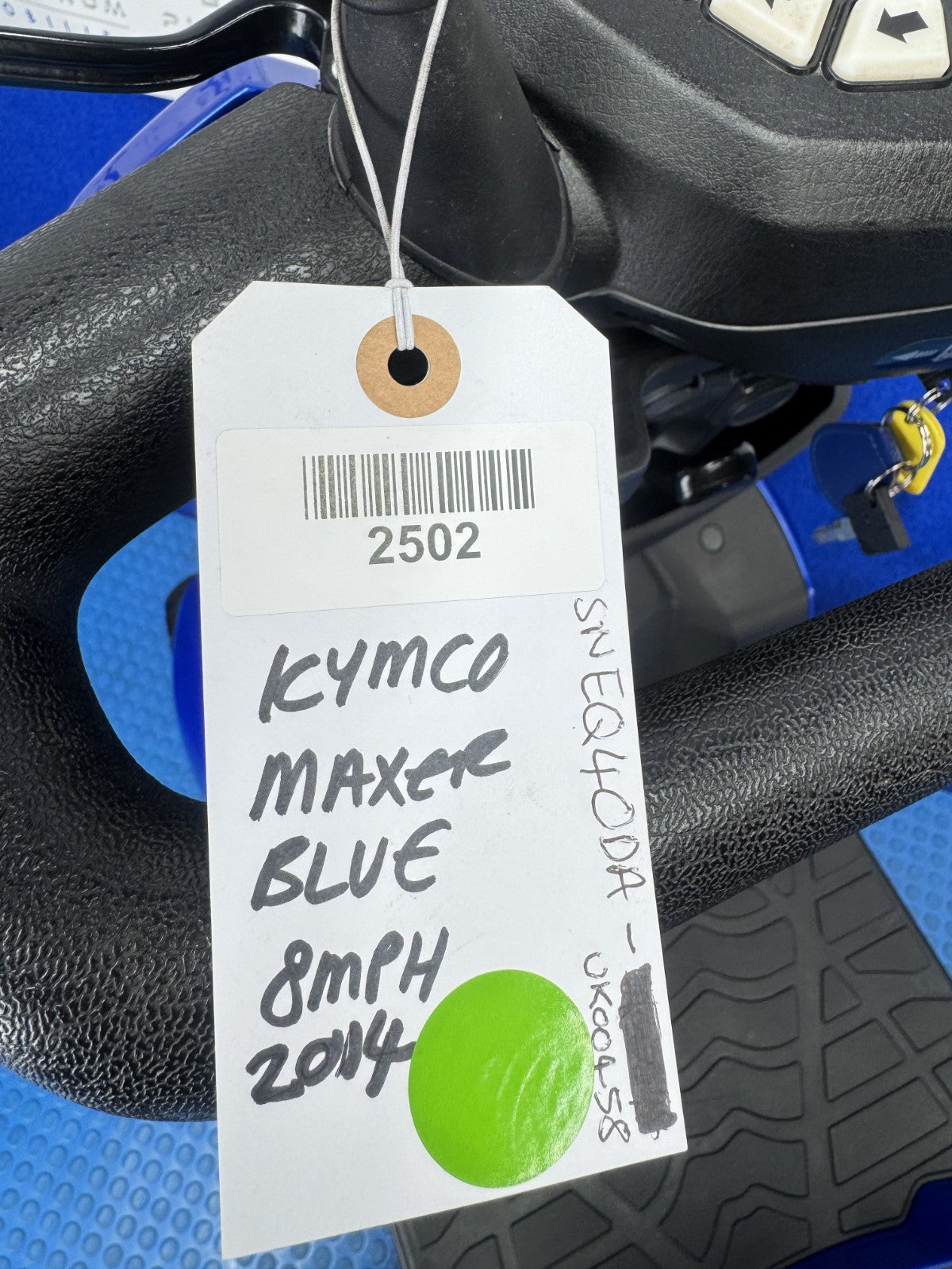 Kymco Maxer Mobility Scooter New Batteries Air Tyres 8mph 2502