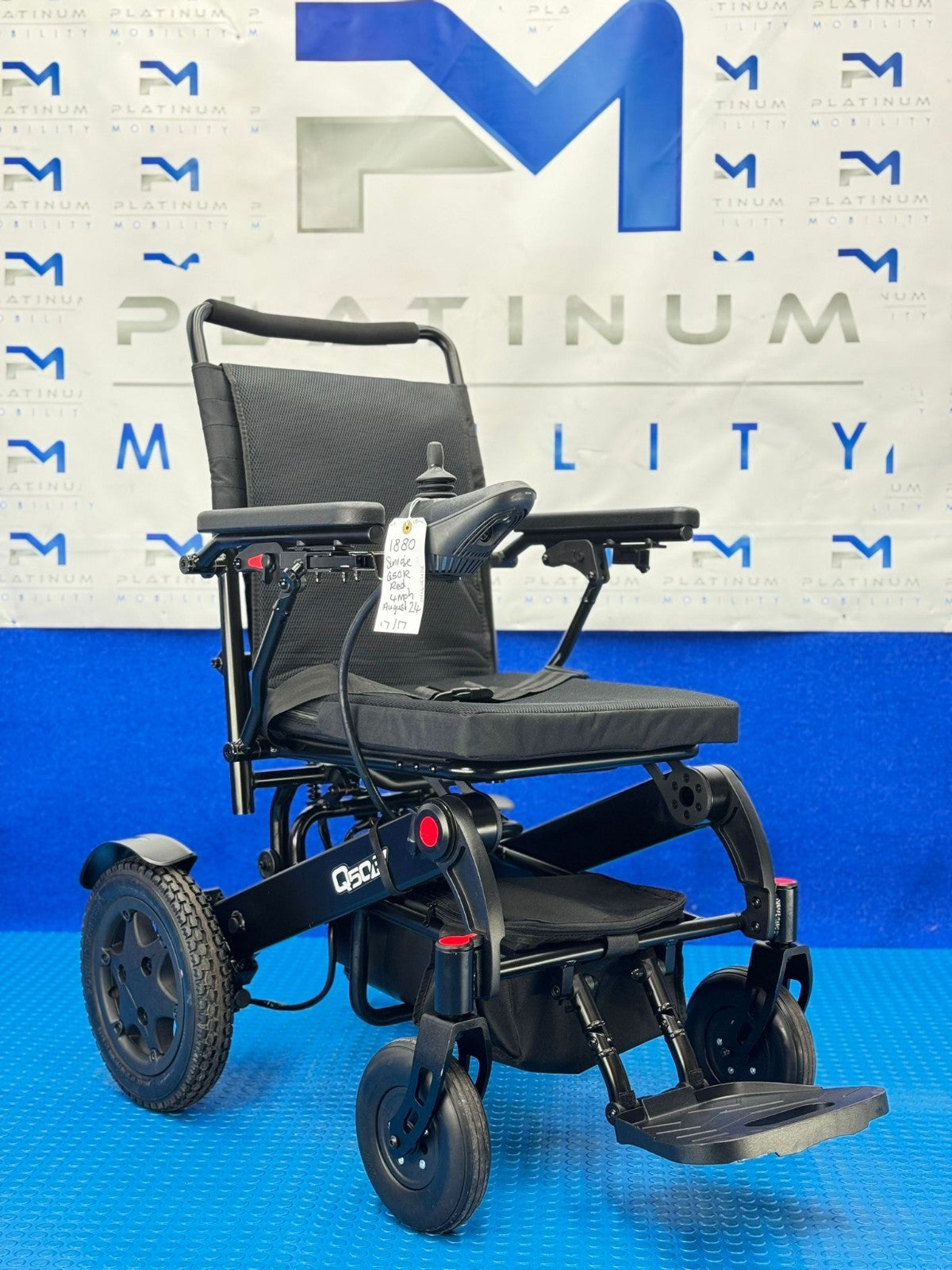 2024 Sunrise Quickie Q50R Folding Powerchair – 4mph Electric Wheelchair (1880)
