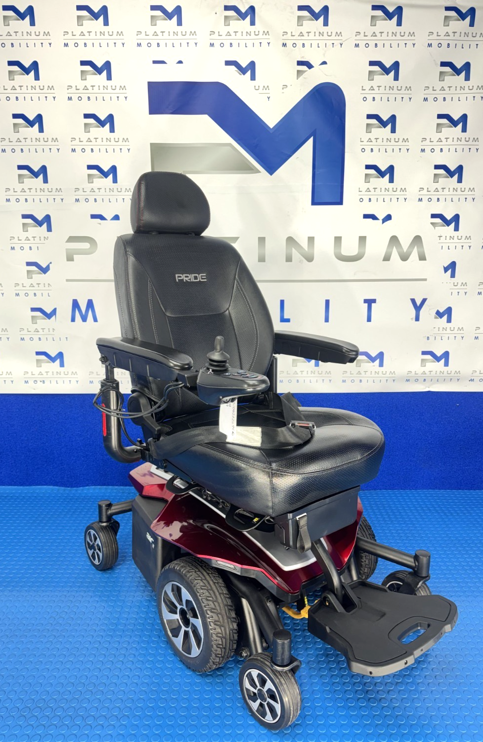 Pride Jazzy Air 2.0 PowerChair 4 Mph Solid Tyres Electric Seat Lift 2543
