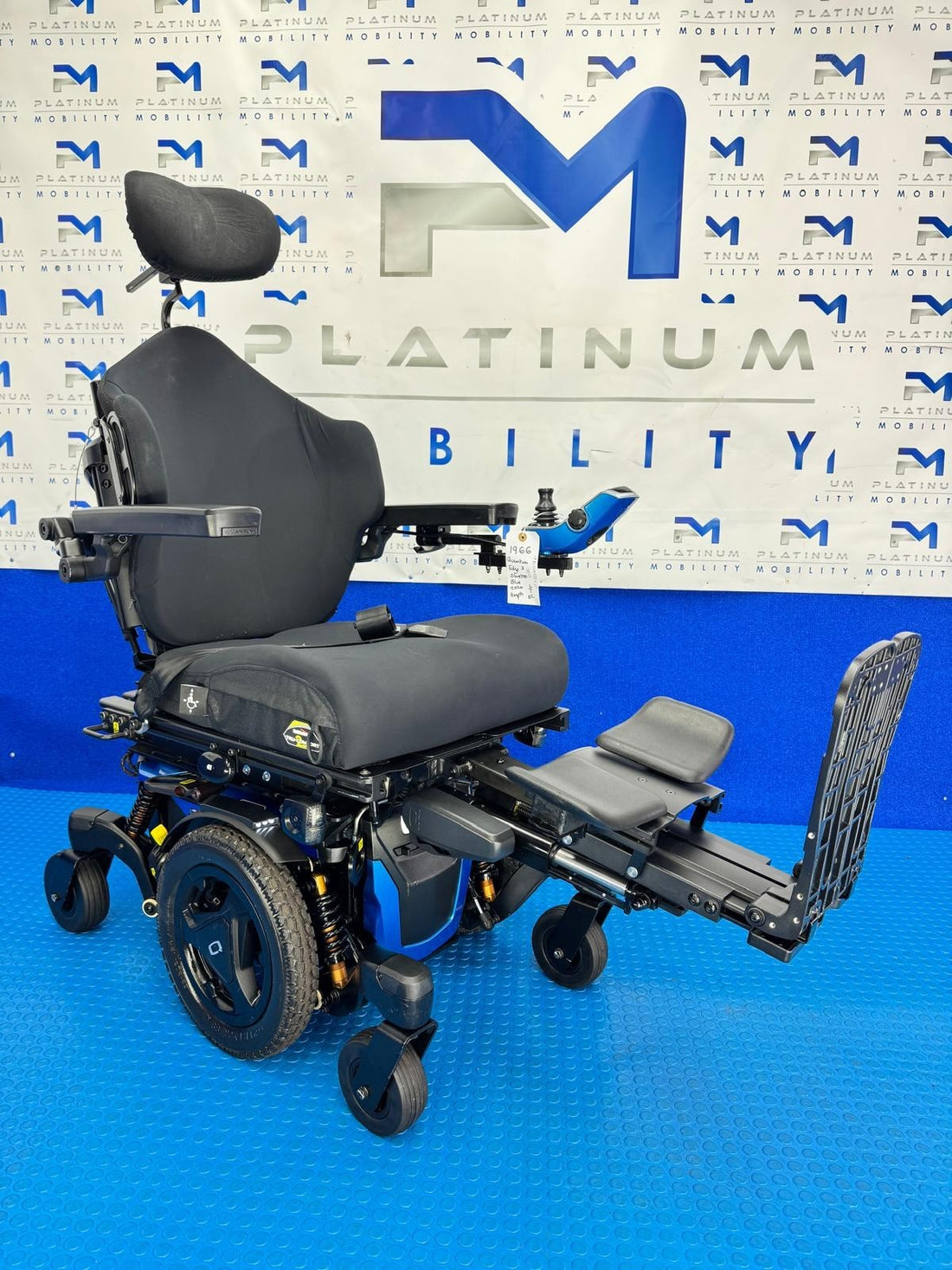 PRIDE QUANTUM EDGE 3 STRETTO 6MPH ELECTRIC POWER WHEELCHAIR POWERCHAIR 1966
