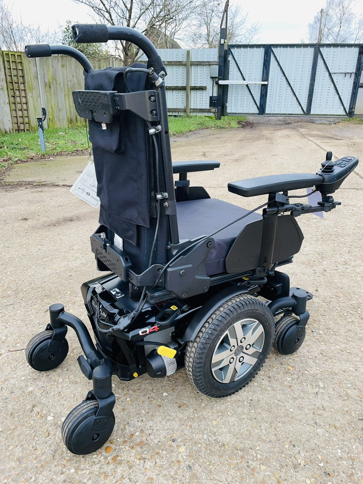 PRIDE QUANTUM Q4 MWD 5MPH ELECTRIC SEAT TILT MOBILITY POWERCHAIR WHEELCHAIR A81