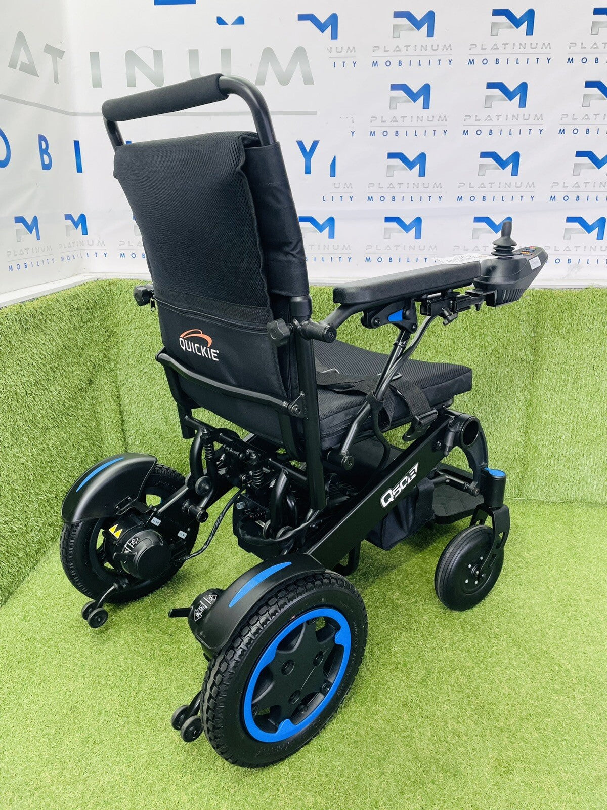 QUICKIE Q50R FOLDING 4MPH TRANSPORTABLE LITHIUM ELECTRIC POWERCHAIR WHEELCHAIR