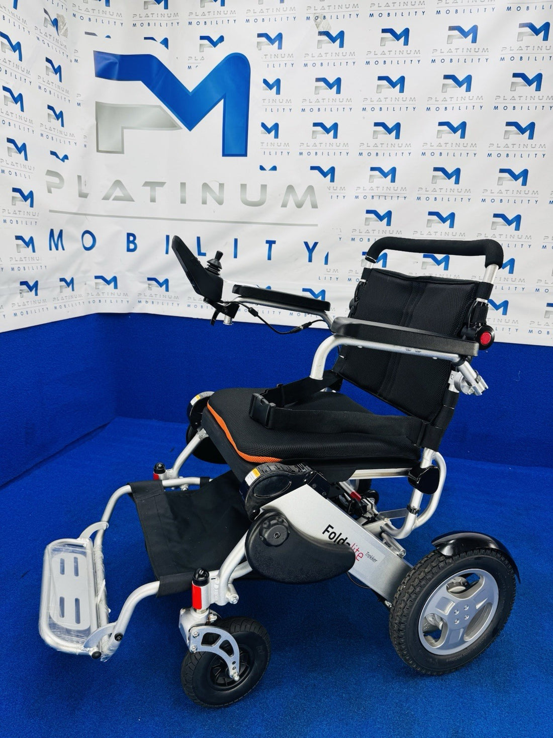 Motion Healthcare 4mph Foldalite Trekker Folding Electric Wheelchair 1371