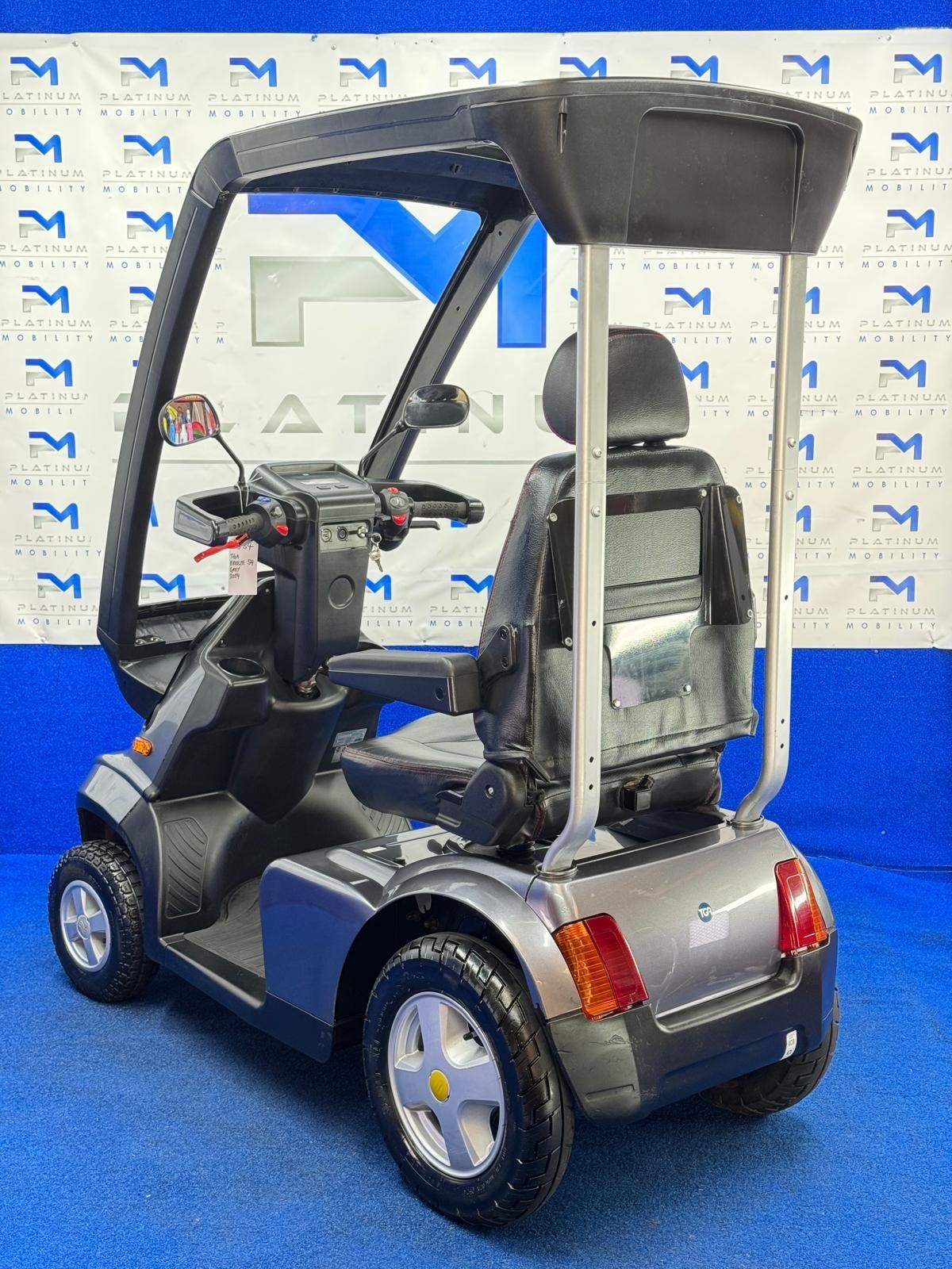 2024 TGA Breeze S4 Canopy 8mph Road All Terrain Mobility Scooter Buggy 1834