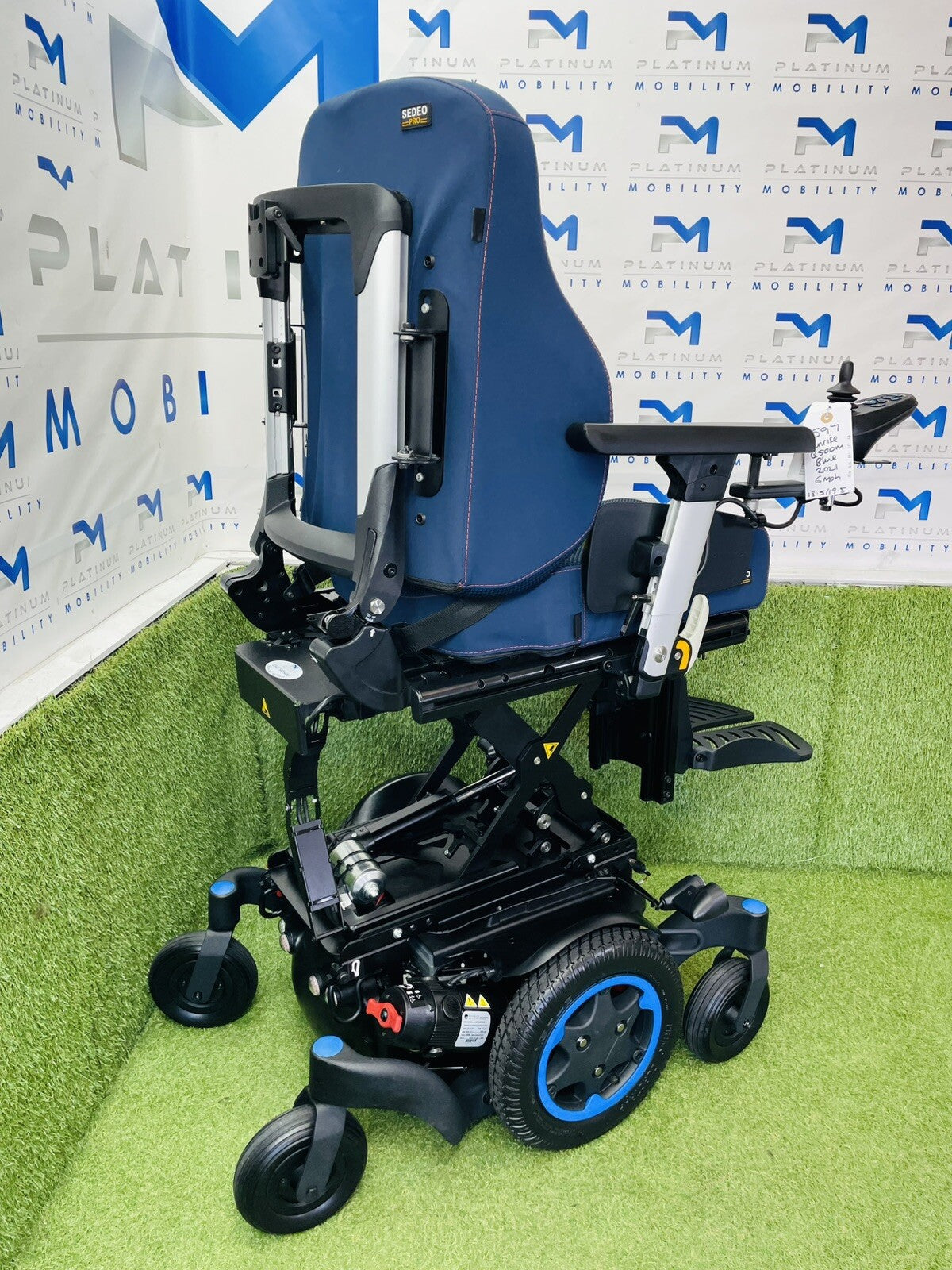 2021 SUNRISE QUICKIE Q500M 6MPH ELECTRIC RISE MOBILITY POWERCHAIR WHEELCHAIR 597