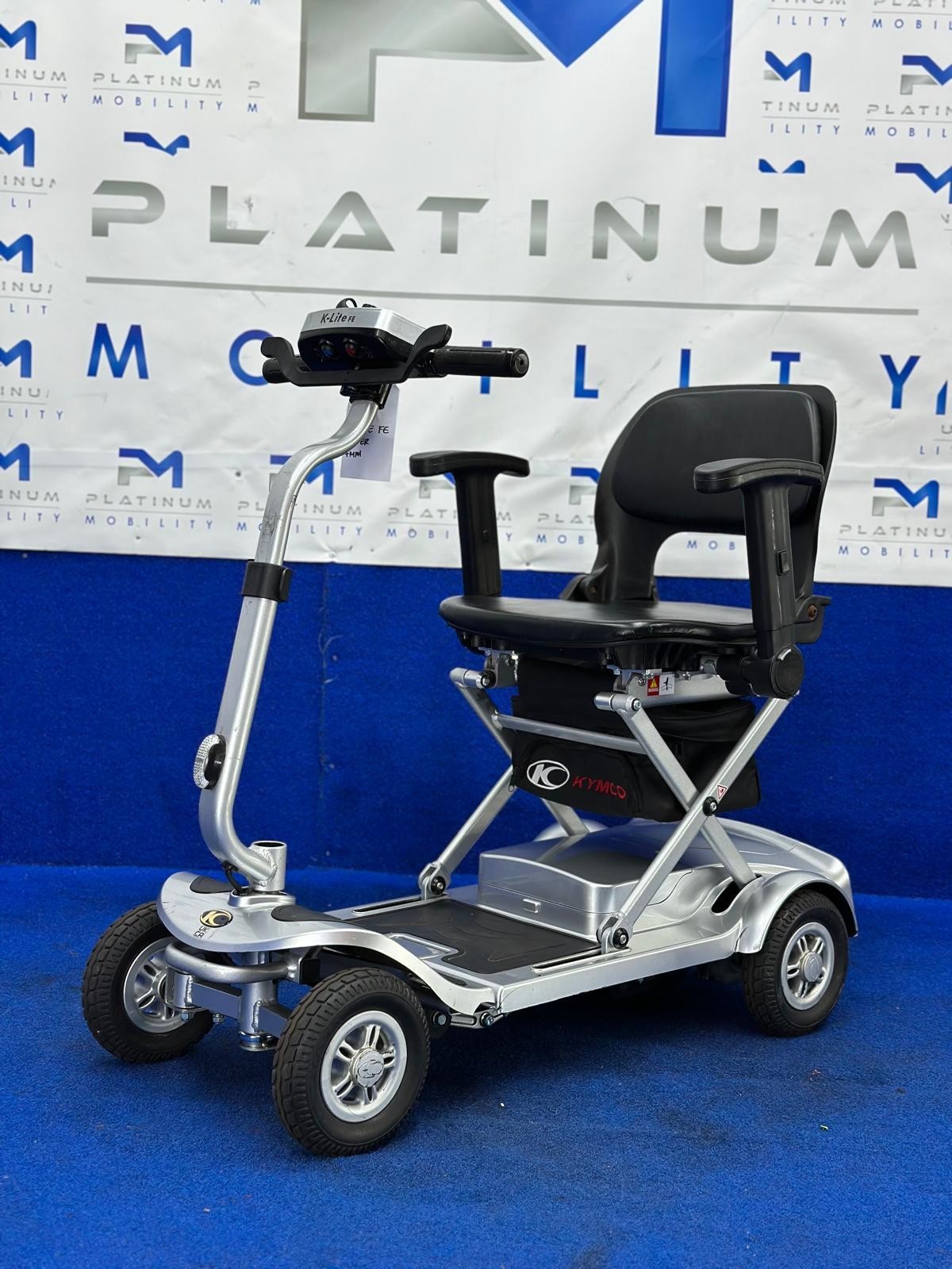 Kymco K-Lite FE Remote Mobility Scooter Auto Folding Lightweight 4 MPH 1701