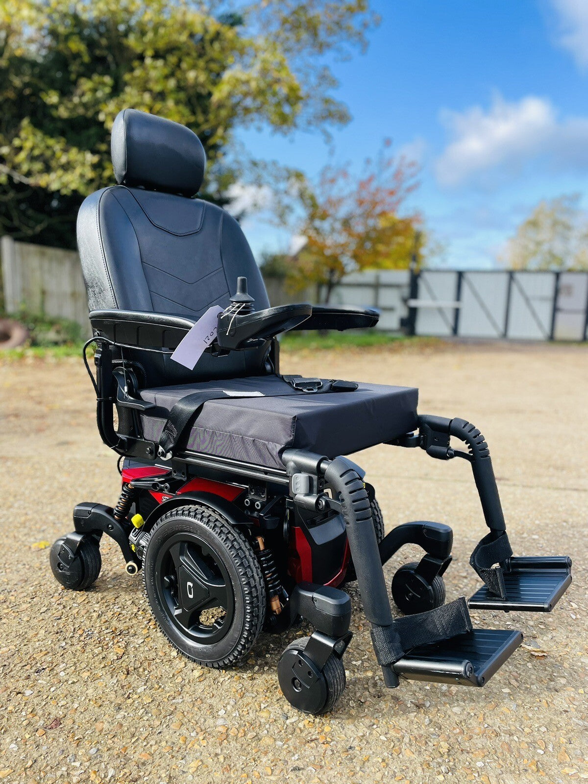 PRIDE QUANTUM EDGE 3 STRETTO 6 MPH ELECTRIC POWER WHEELCHAIR MOBILITY POWERCHAIR