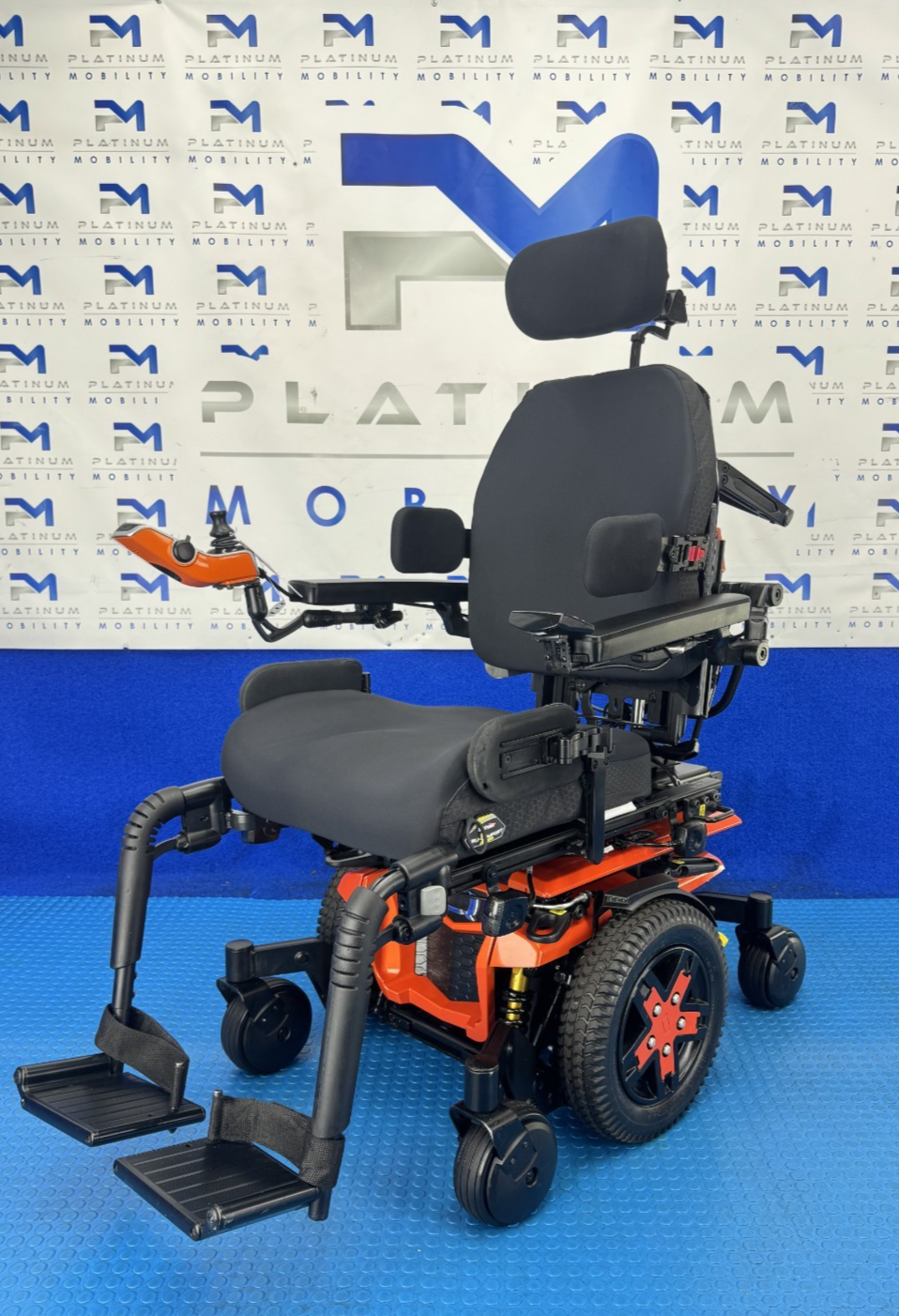 PRIDE QUANTUM EDGE 3 STRETTO 6MPH ELECTRIC POWER WHEELCHAIR POWERCHAIR 2909