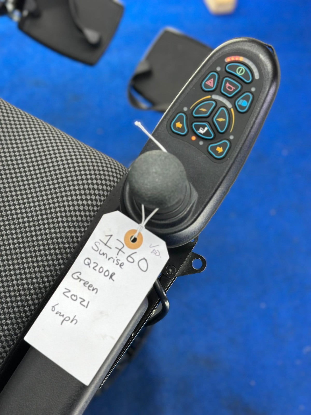 SUNRISE Q200R RWD 6MPH ELECTRIC WHEELCHAIR MOBILITY SCOOTER POWERCHAIR 1662