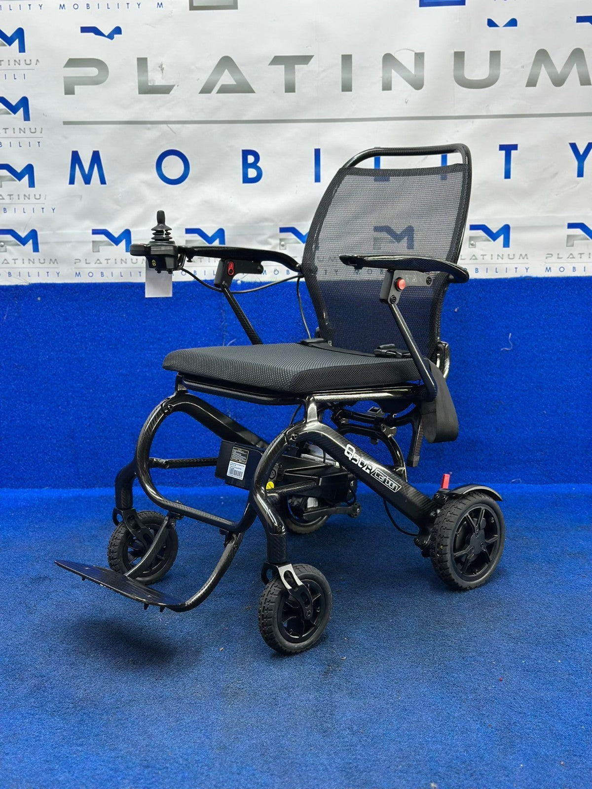 QUICKIE Q50R LIGHTWEIGHT CARBON FIBRE ELECTRIC POWERCHAIR FOLDING 4MPH 1620