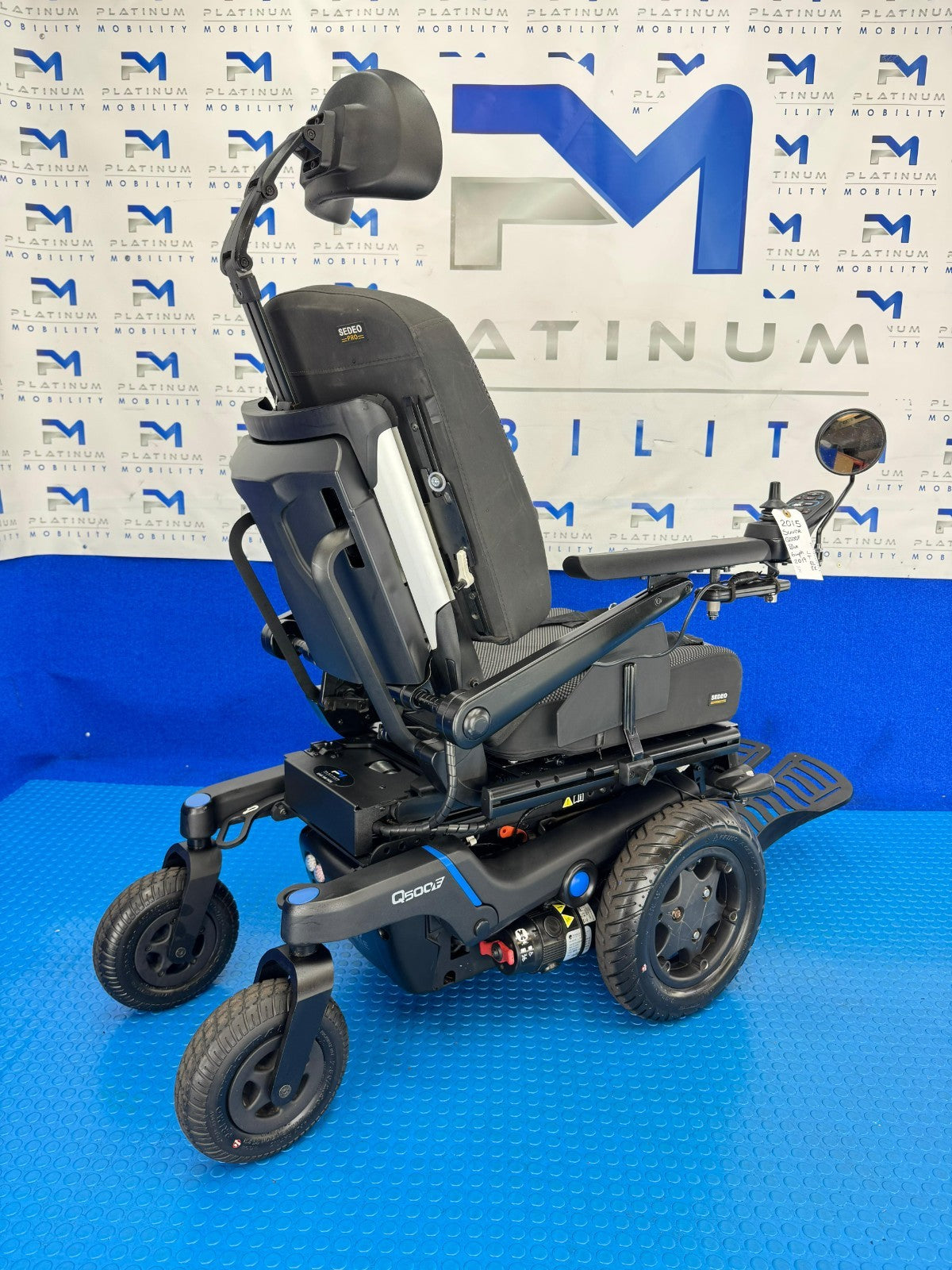 Sunrise Quickie Q500 F Powerchair All Terrain 6mph Electric Wheelchair 2015