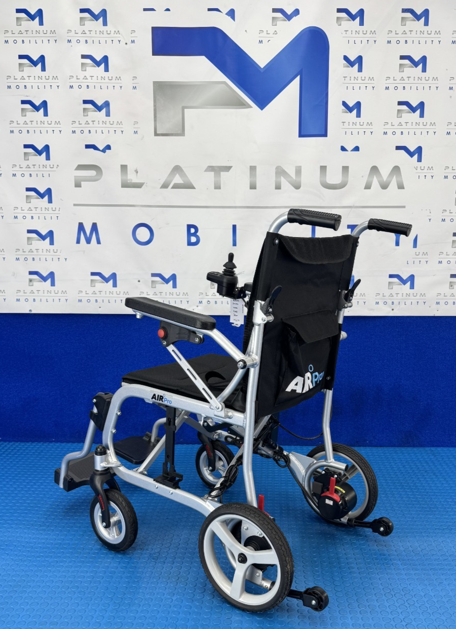 MONARCH AIR PRO LIGHTWEIGHT FOLDING POWERCHAIR 12.5KG TRAVEL 2335