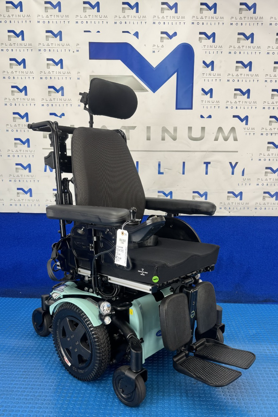 INVACARE TDX SP2 5 MPH MWD RISER TILT ELECTRIC LEGS RECLINE POWERCHAIR 2945