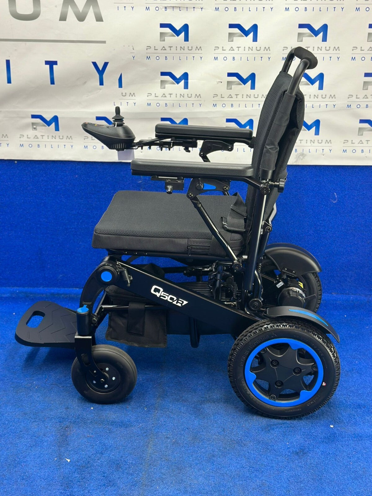 2024 SUNRISE Q50 R FOLDING 4MPH FOLDING ELECTRIC WHEELCHAIR POWERCHAIR 1017