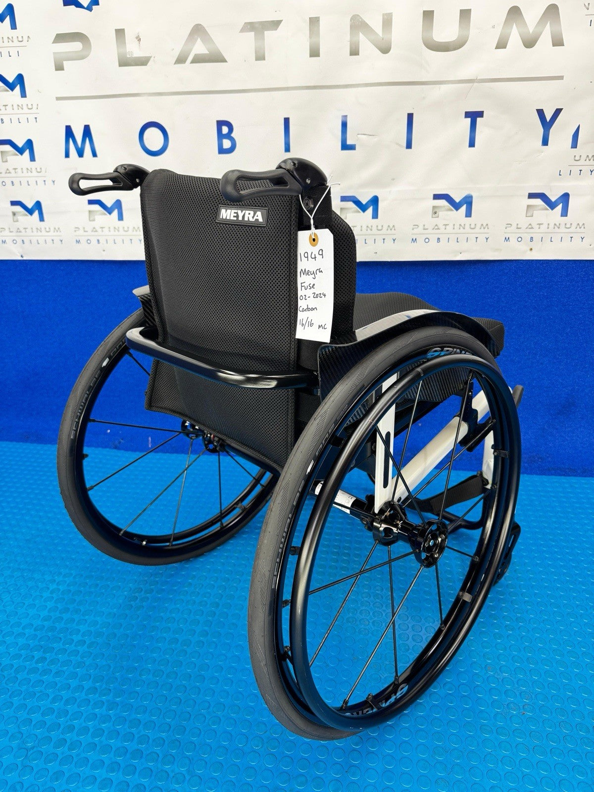 Meyra Femto R Active Wheelchair 16x16 Rigid Frame Lightweight Manual 1949