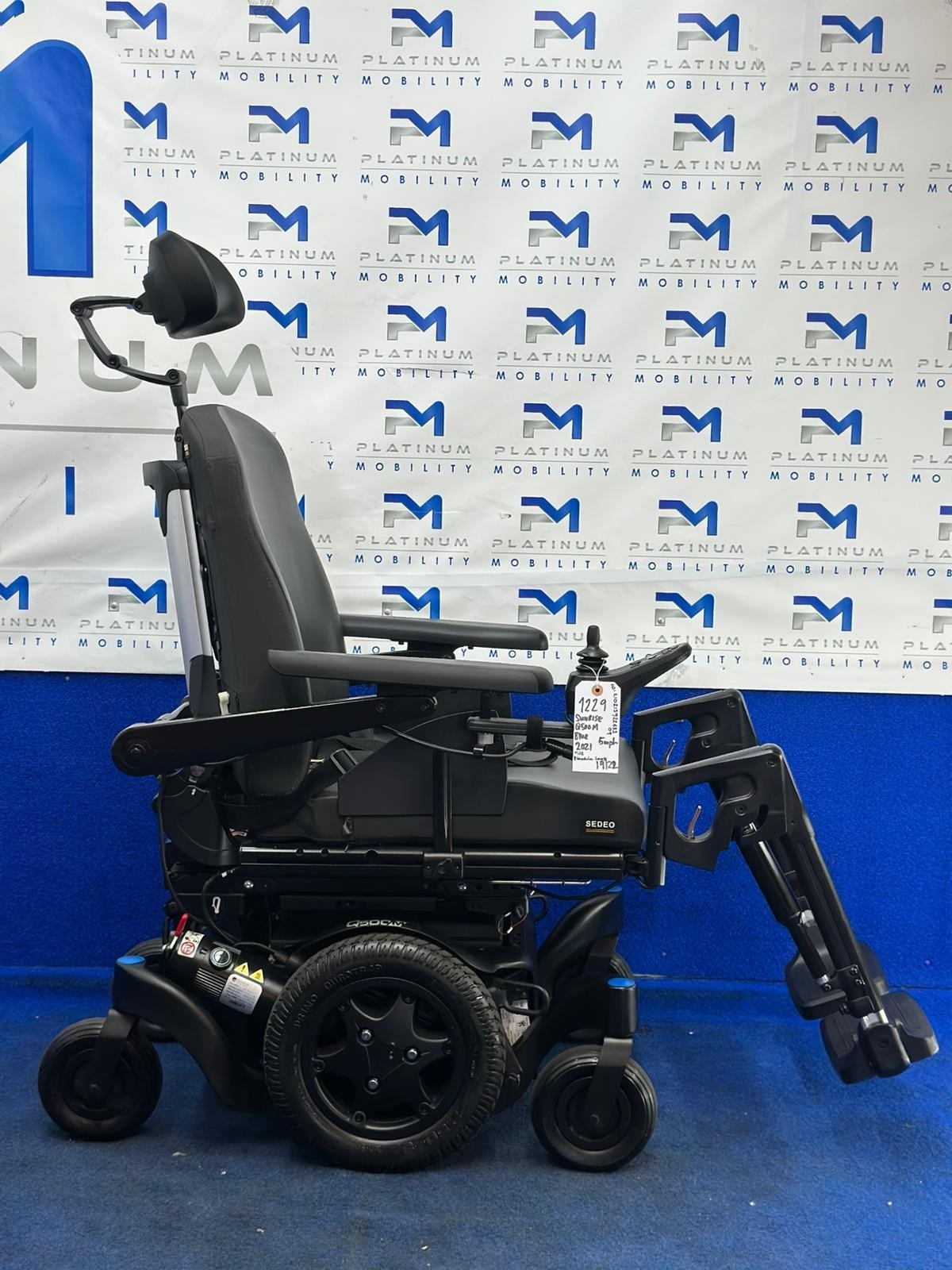 Quickie Q500 M Powerchair – 4mph Tilt Electric Wheelchair by Sunrise (1229)