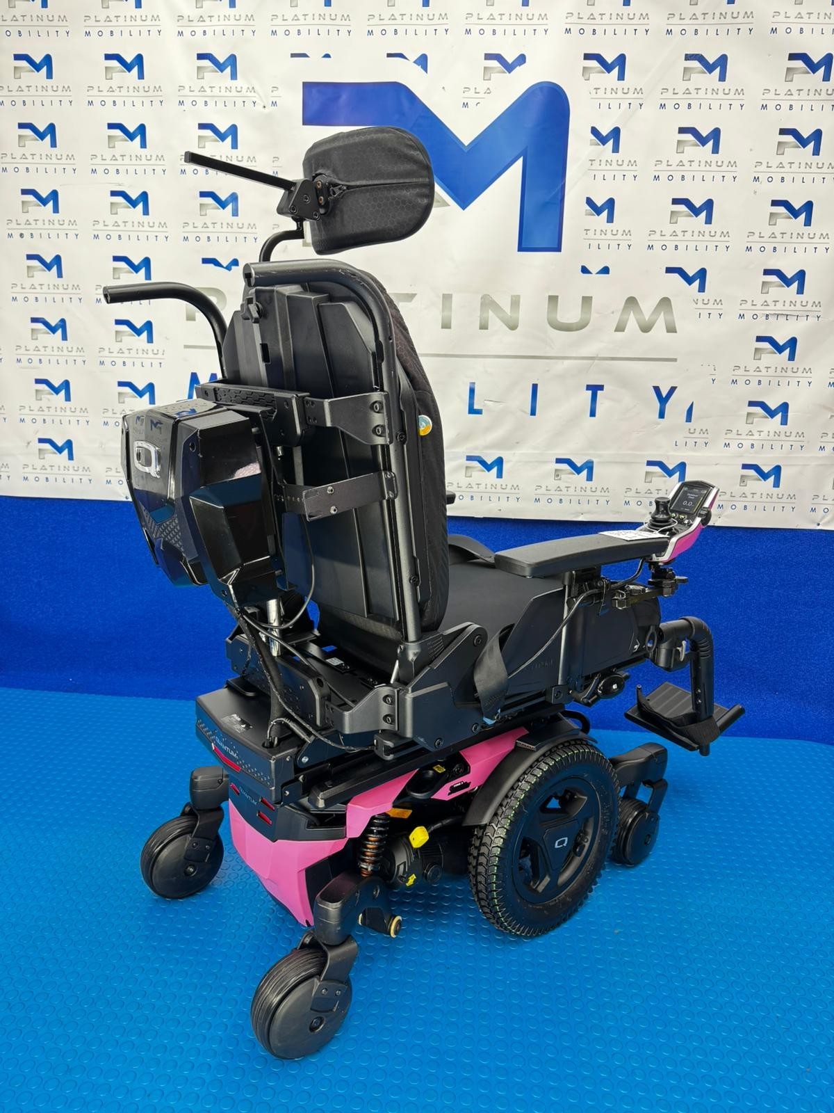 PRIDE QUANTUM EDGE 3 STRETTO 4 MPH ELECTRIC POWER WHEELCHAIR POWERCHAIR 1614