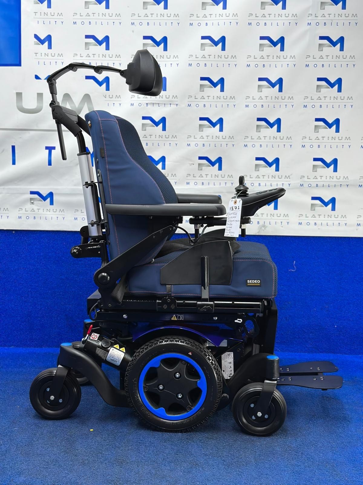 Quickie Q300 Mini Powerchair – 4mph Riser Electric Wheelchair by Sunrise (1571)