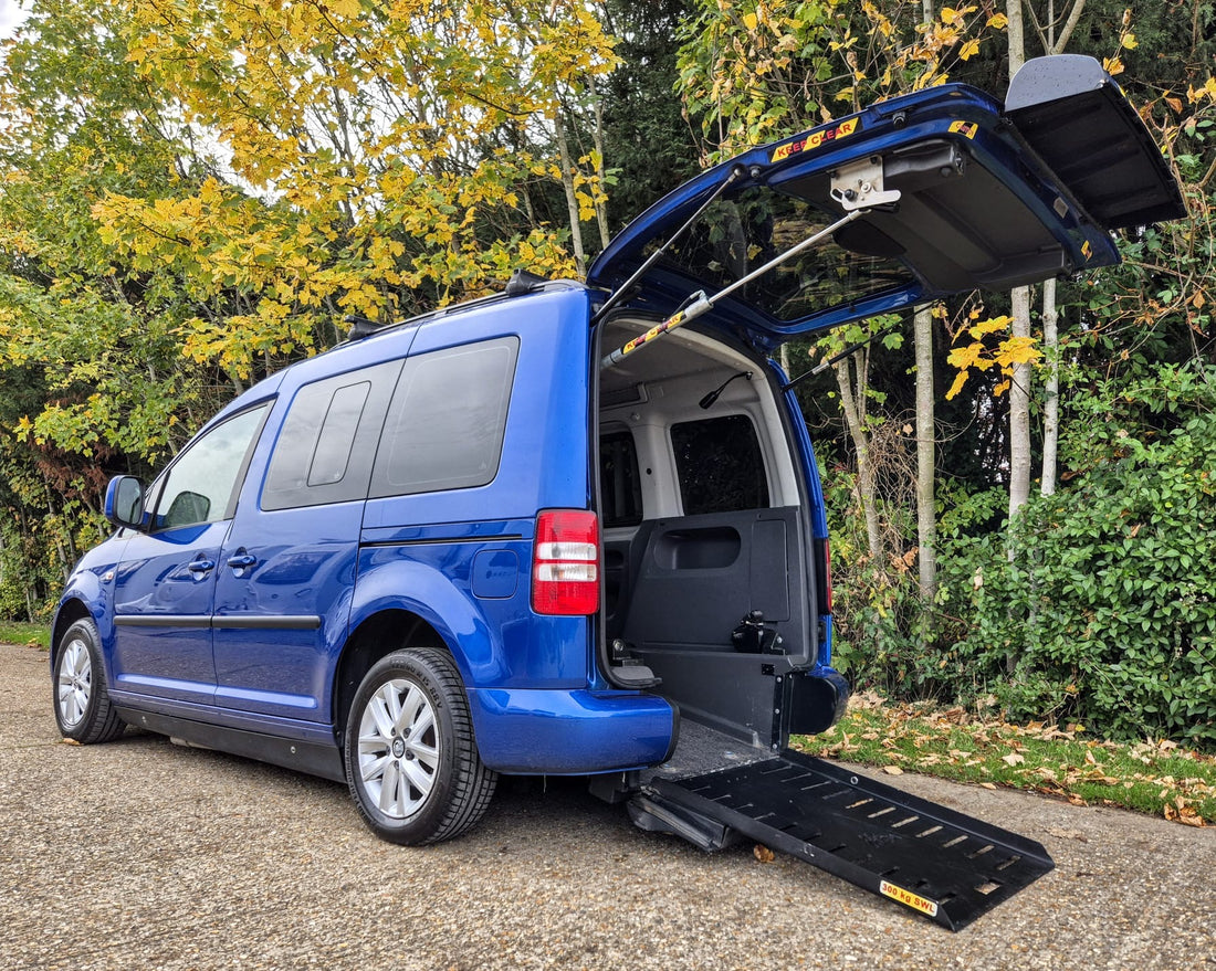 2011 Volkswagen Caddy WAV Auto 1.6 TDI 3+1 Power Ramp Wheelchair Accessible Car