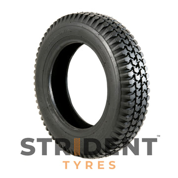 Black Pneumatic 250 x 8 Block Tyre