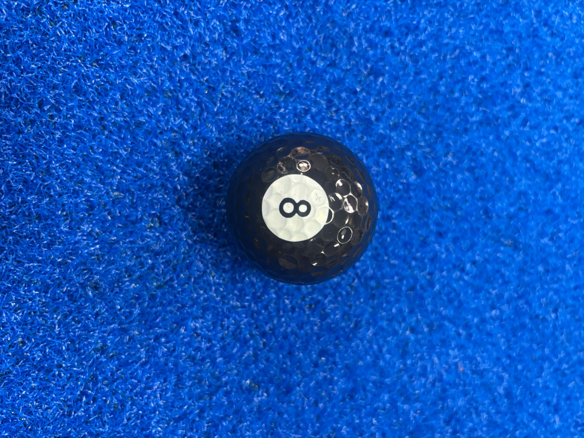 Golf Ball - Joystick Attachment - Eight Ball